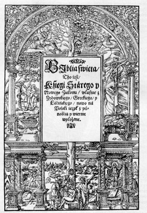 Biblia Brzeska (Brześć Litewski, 1563) Biblia Brzeska (Brześć Litewski, 1563)